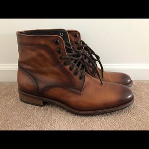 Magnanni Brown Leather Boot